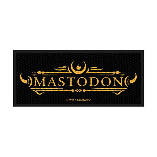 Mastodon Sew-On Patch - Logo | Buy Now For 19.99