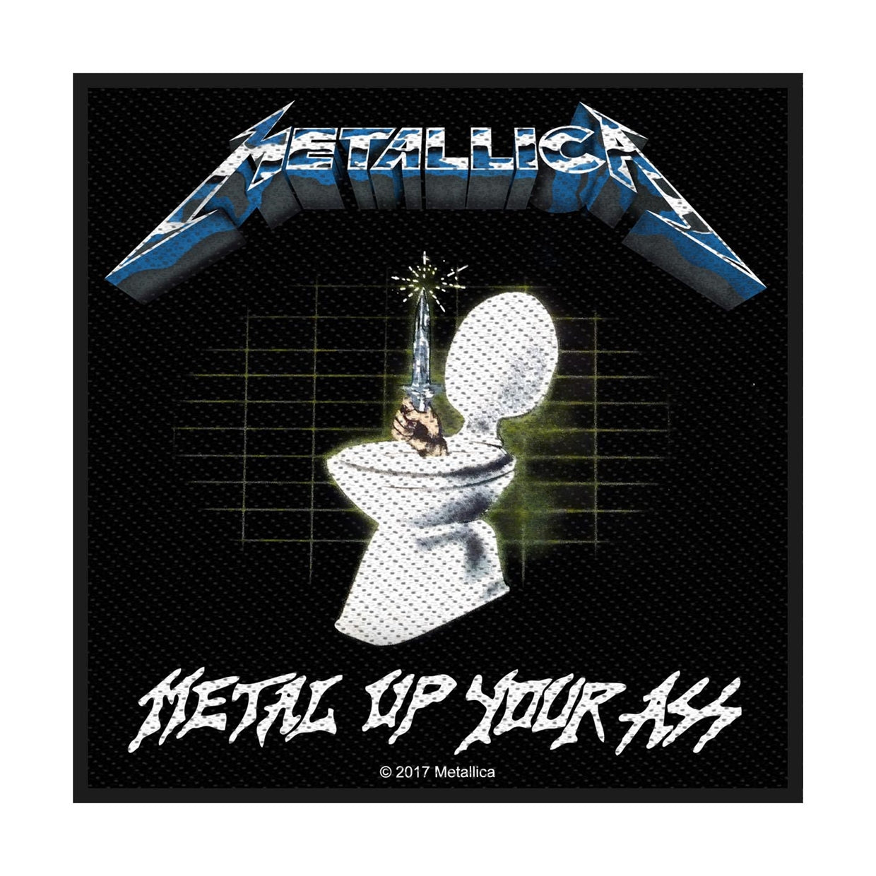 Metallica Sew-On Patch - Metal Up Your Ass | Buy Now For 19.99