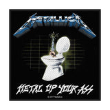 Metallica Sew-On Patch - Metal Up Your Ass | Buy Now For 19.99