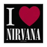 Nirvana Patches - Woven Sew On - I Love Nirvana