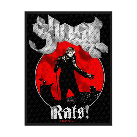 Ghost Sew-On Patch - Rats | Buy Now For 19.99