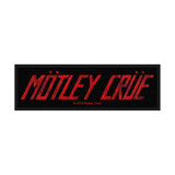 Mötley Crüe Sew-On Patch - Logo | Buy Now For 19.99
