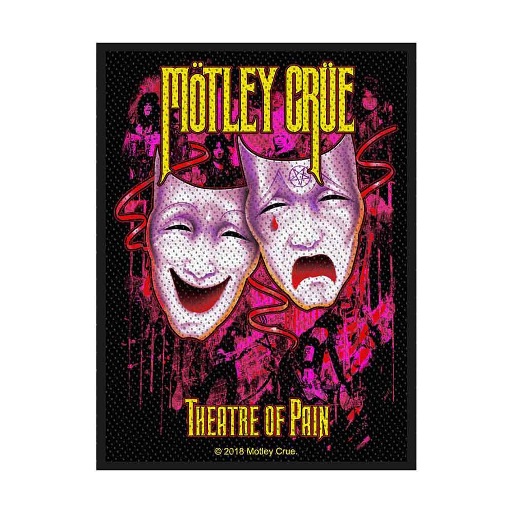 Motley Crue Patches-Woven Sew On - Pleasure To Kill | Buy Now For 9.99