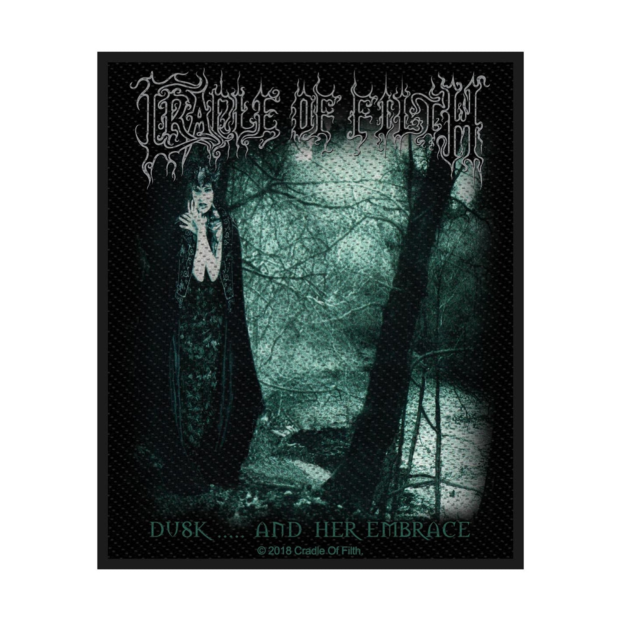 Cradle Of Filth Sew-On Patch - Dusk And Her Embrace | Buy Now For 19.99