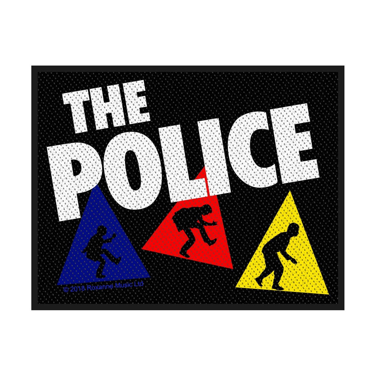 Police Sew-On Patch - Triangles | Buy Now For 19.99