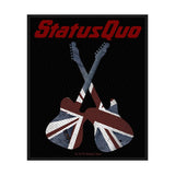 Status Quo Sew-On Patch - Guitars | Buy Now For 19.99