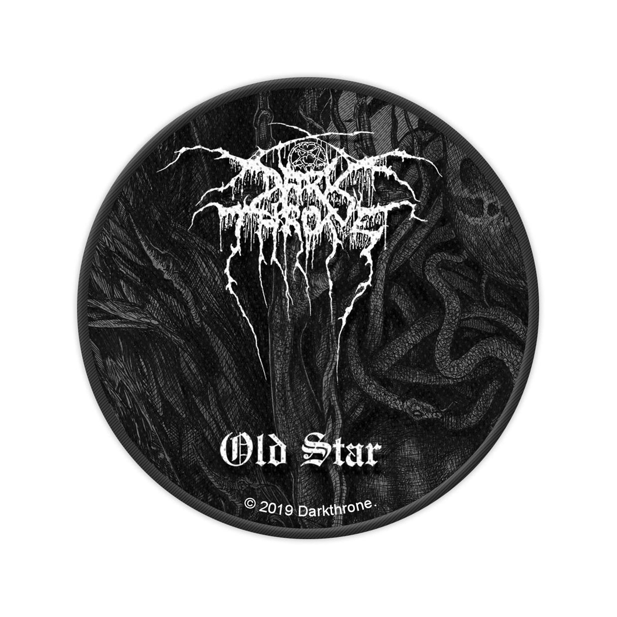 Darkthrone Sew-On Patch - Old Star | Buy Now For 19.99