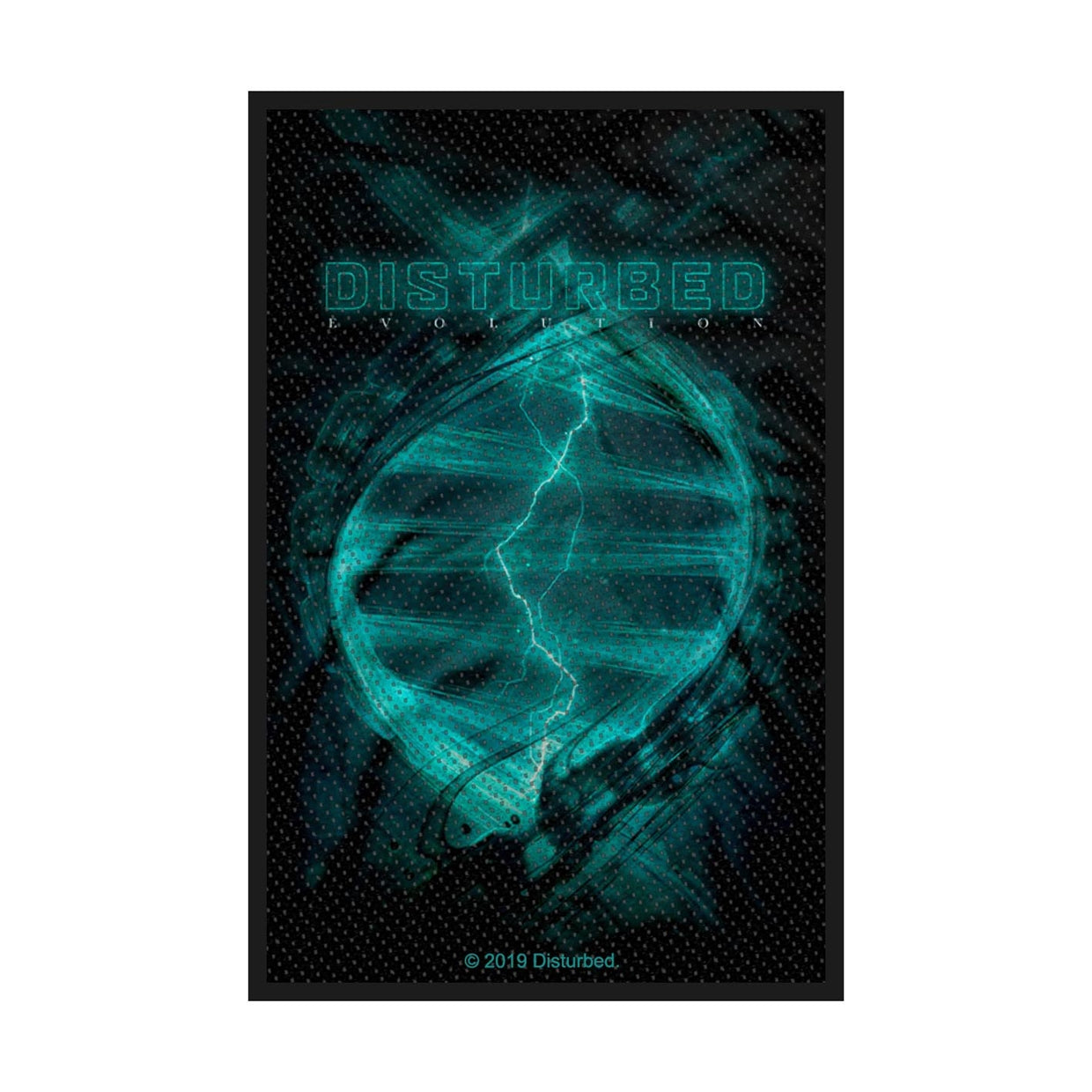 Disturbed Sew-On Patch - Evolution | Buy Now For 19.99