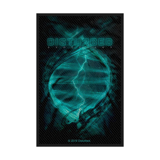 Disturbed Sew-On Patch - Evolution | Buy Now For 19.99