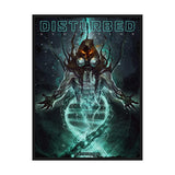 Disturbed Sew-On Patch - Evolution Hooded | Buy Now For 19.99