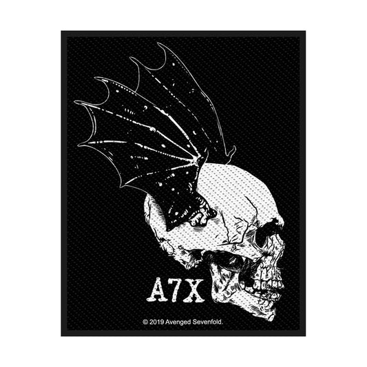 Avenged Sevenfold Sew-On Patch - Skull Profile (Patch) | Buy Now For 19.99