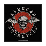 Avenged Sevenfold Sew-On Patch - Distressed Skull (Patch) | Buy Now For 19.99