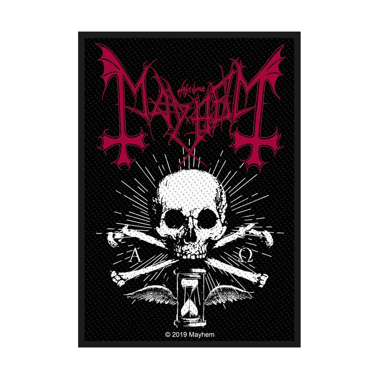 Mayhem Sew-On Patch - Alpha Omega Daemon (Patch) | Buy Now For 19.99