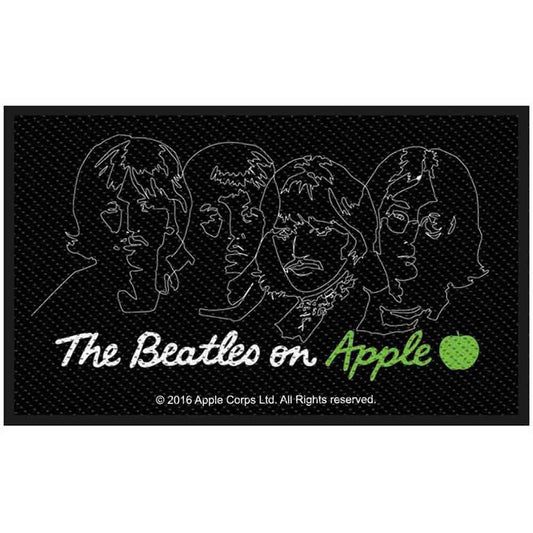The Beatles Patches - Woven Sew On - On Apple