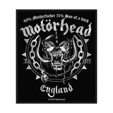 Motorhead Sew-On Patch - Ball & Chain (Patch) | Buy Now For 19.99