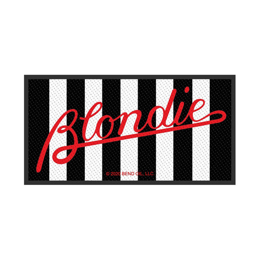 Blondie Sew-On Patch - Parallel Lines (Patch) | Buy Now For 19.99