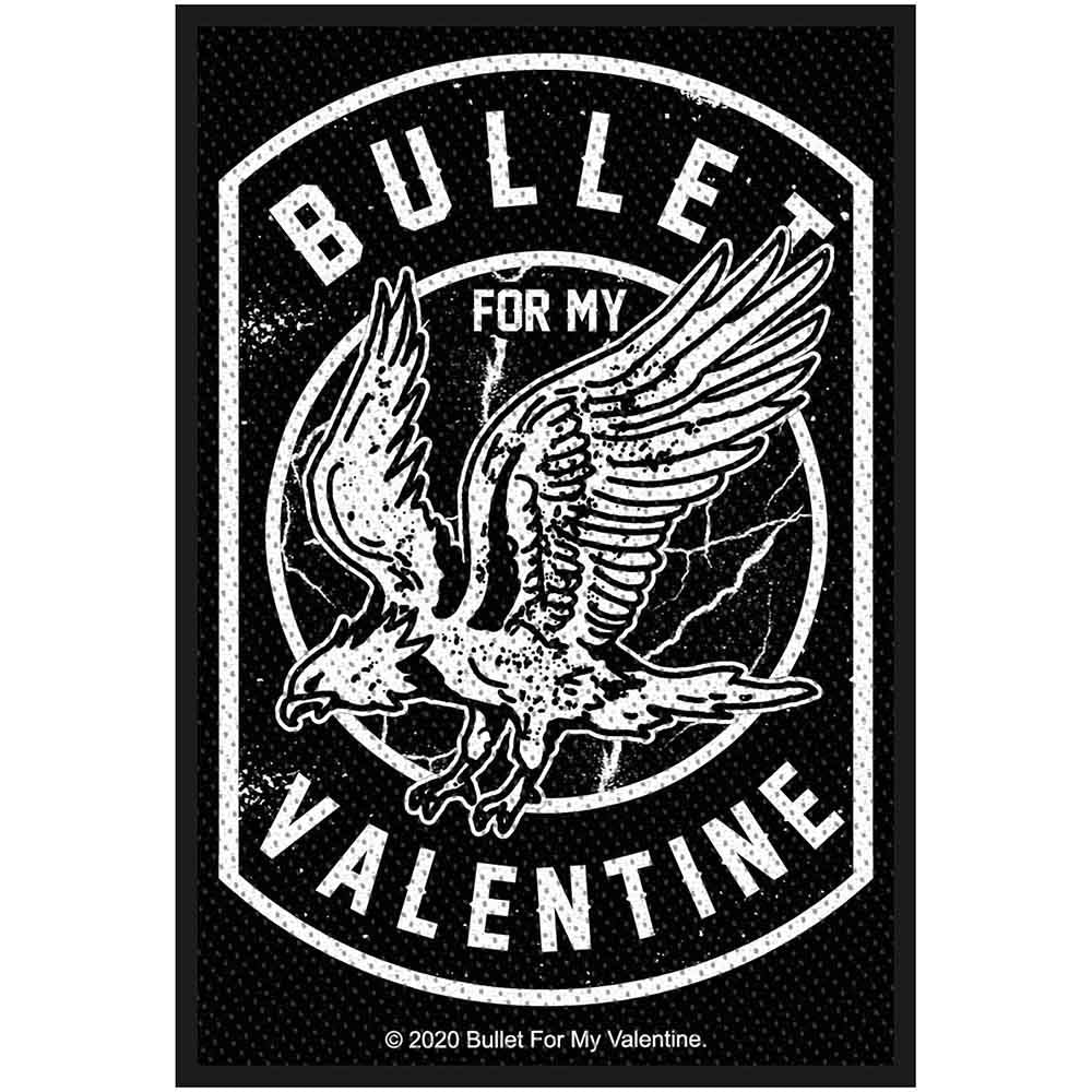 Bullet For My Valentine Patches - Woven Sew On - Eagle