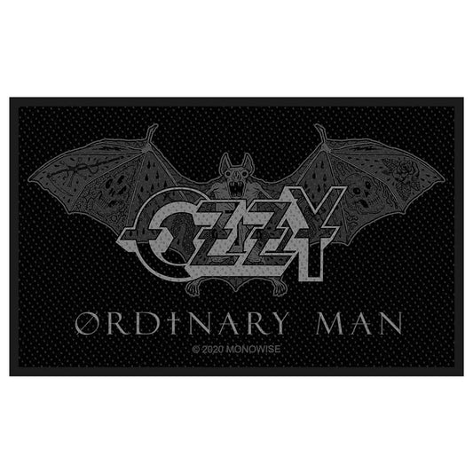 Ozzy Osbourne Sew-On Patch - Ordinary Man (Patch) | Buy Now For 19.99
