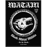 Watain Patches-Woven Sew On - Under A Funeral Moon | Buy Now For 9.99