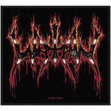 Watain Patches - Woven Sew On - Flaming Logo