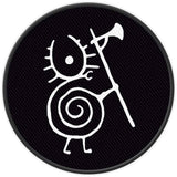 Heilung Patches - Woven Sew On - Warrior Snail