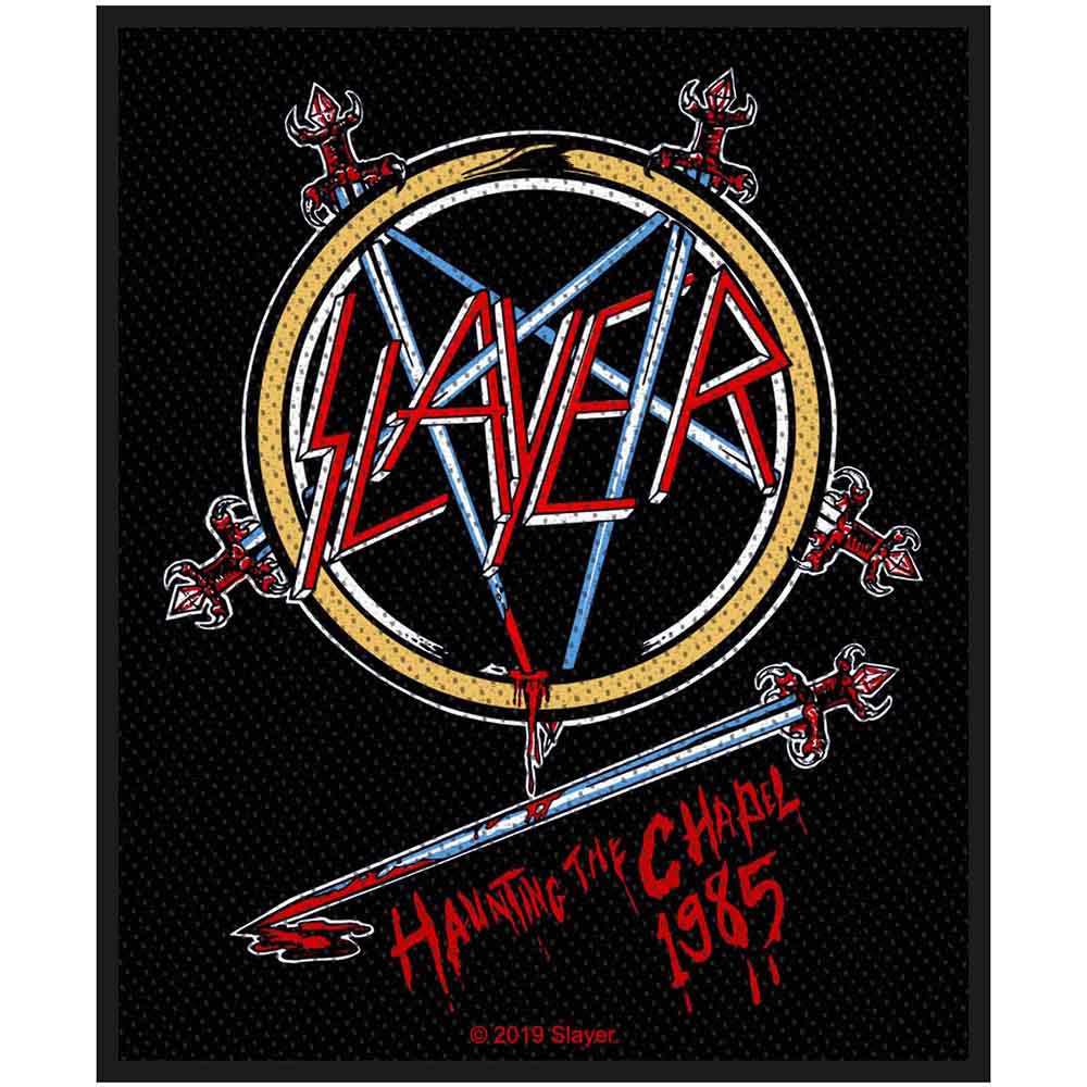 Slayer Patches - Woven Sew On - Haunting The Chapel