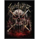 Slayer Patches - Woven Sew On - Skull & Swords