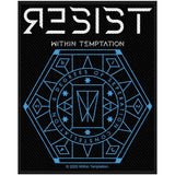 Within Temptation Patches - Woven Sew On - Resist Hexagon