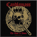Candlemass Patches - Woven Sew On - The Door To Doom