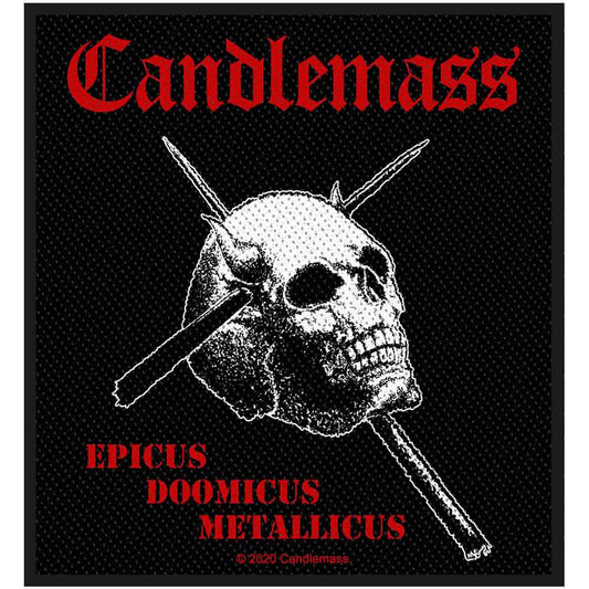 Candlemass Patches-Woven Sew On - Seasons In The Abyss Eagle | Buy Now For 9.99