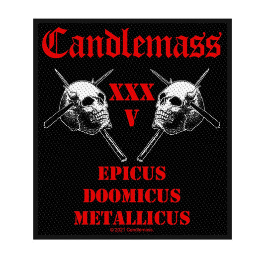 Candlemass Sew-On Patch - Epicus 35Th Anniversary (Patch) | Buy Now For 19.99