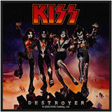 Kiss Patches Woven Sew On - Destroyer