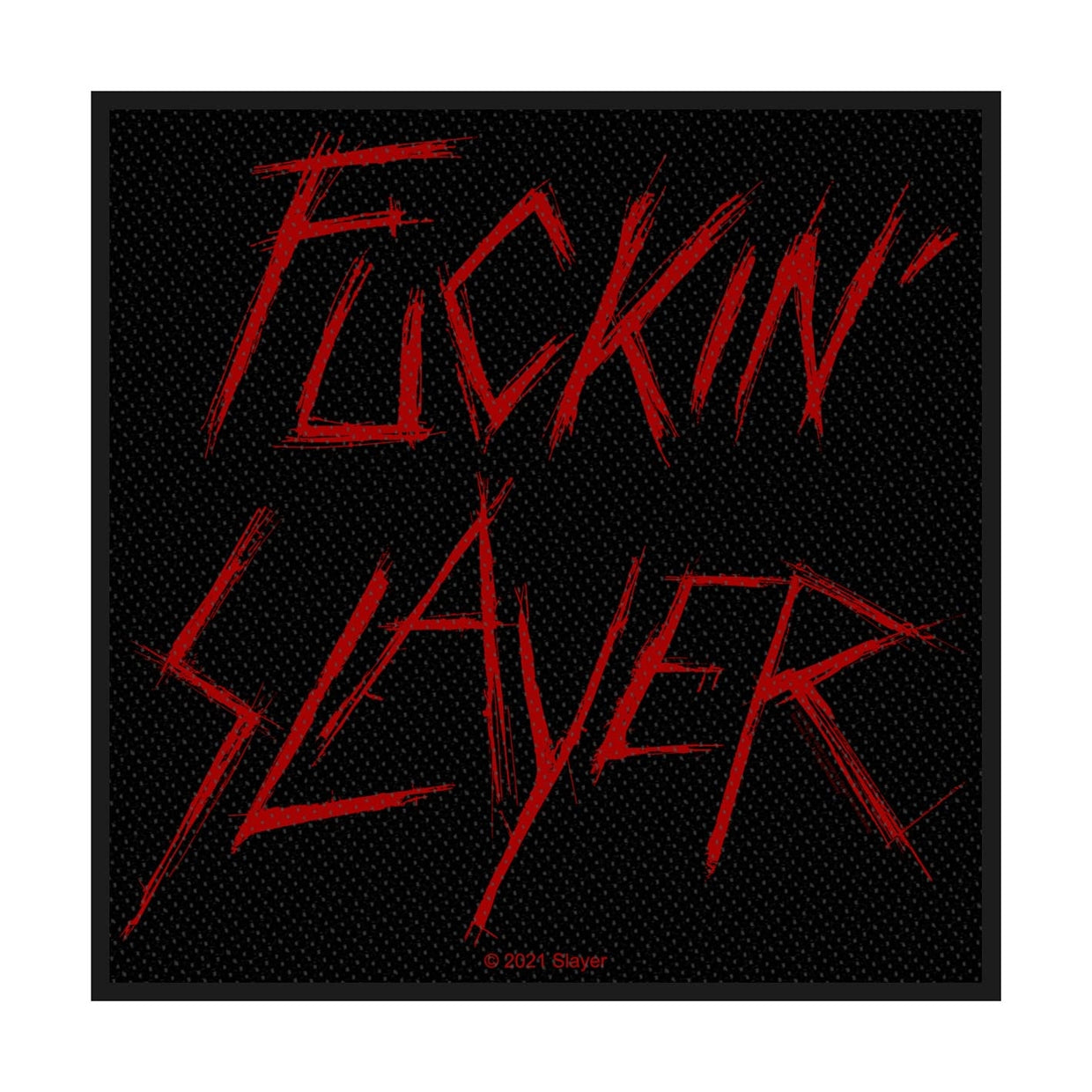 Slayer Sew-On Patch - Fuckin' Slayer (Patch) | Buy Now For 19.99