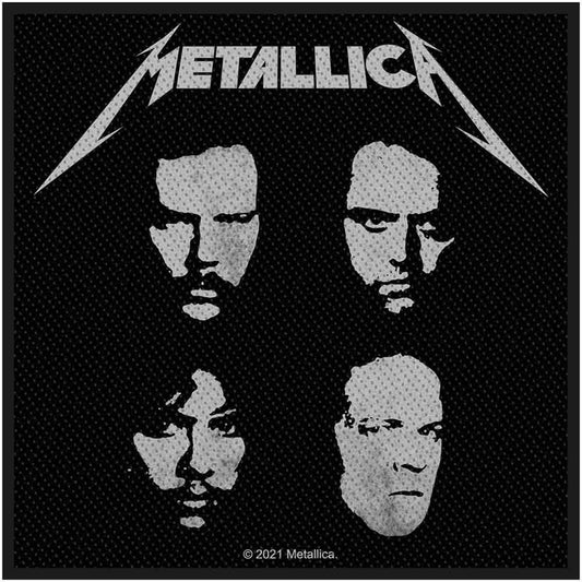 Metallica Patches - Woven Sew On - Black Album 2021