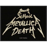 Metallica Patches - Woven Sew On - Birth, School, Metallica, Death