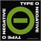 Type O Negative Patches - Woven Sew On - Negative Symbol