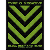 Type O Negative Patches - Woven Sew On - Slow, Deep & Hard