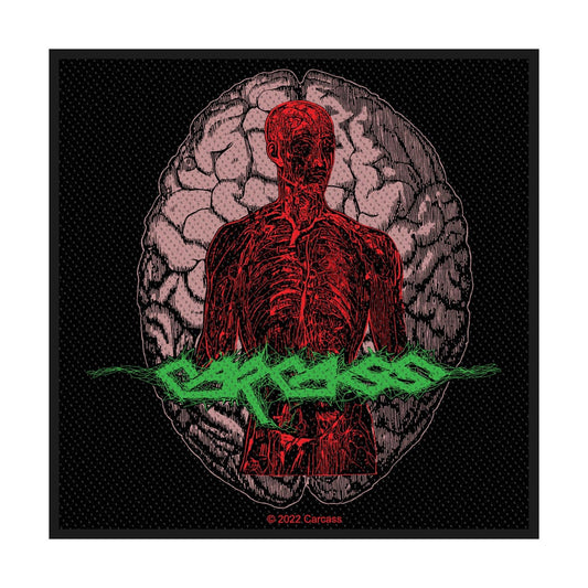 Carcass Sew-On Patch - Cabeza (Patch) | Buy Now For 19.99