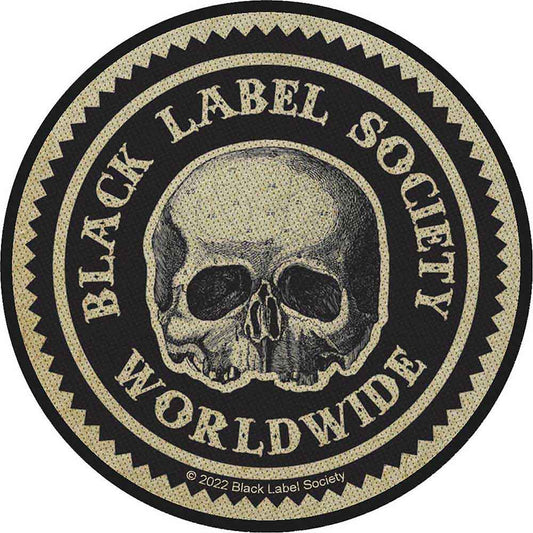 Black Label Society Patches Woven Sew On - Worldwide