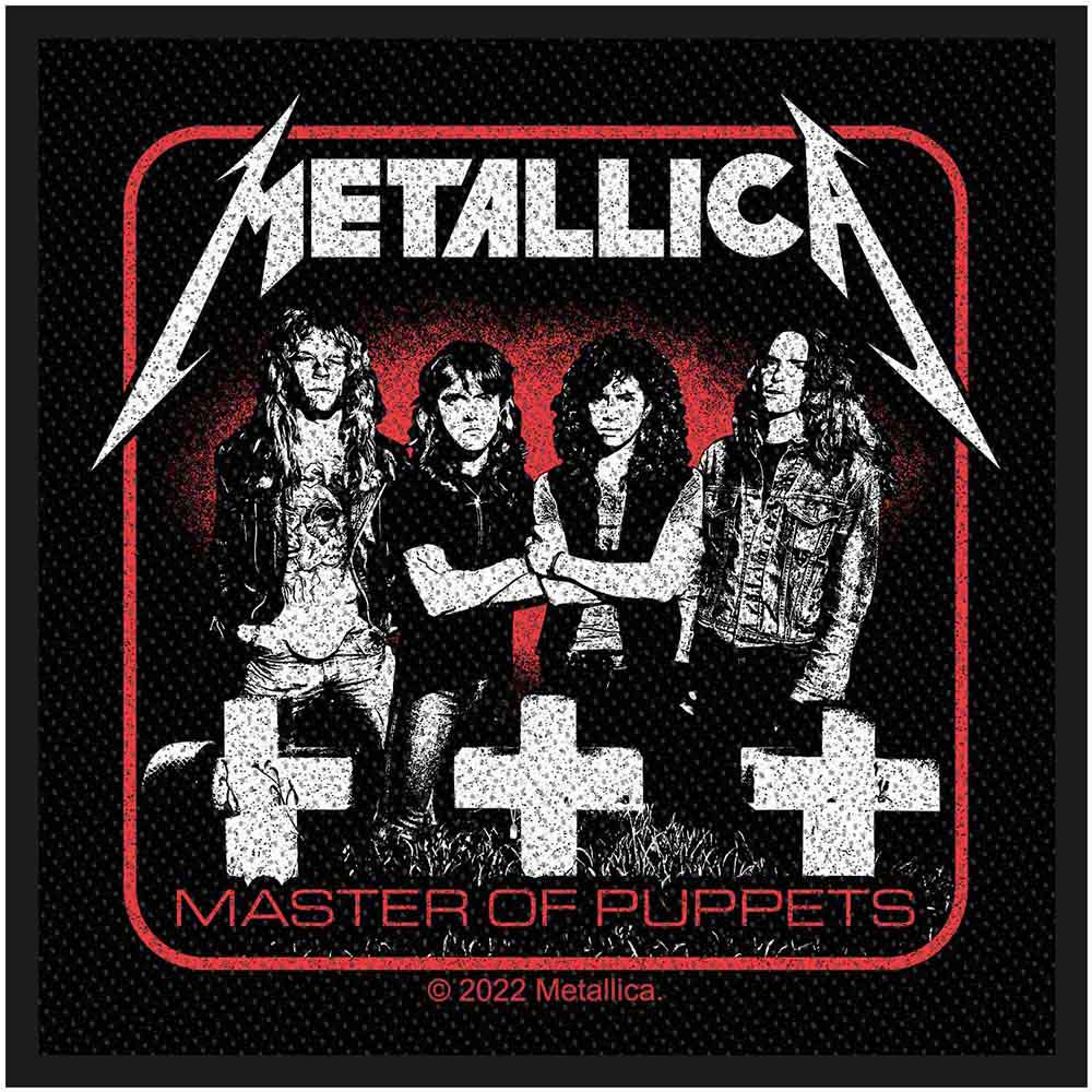 Metallica Patches-Woven Sew On - Orange County Cut Out | Buy Now For 9.99