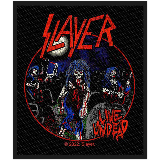 Slayer Patches-Woven Sew On - Wheels Of Steel | Buy Now For 9.99