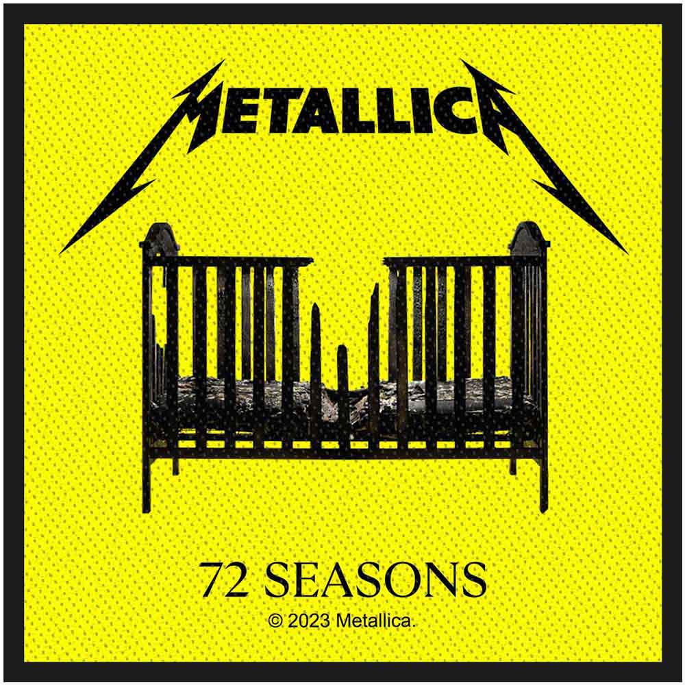 Metallica Patches - Woven Sew On - 72 Seasons