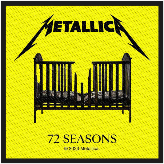 Metallica Patches - Woven Sew On - 72 Seasons