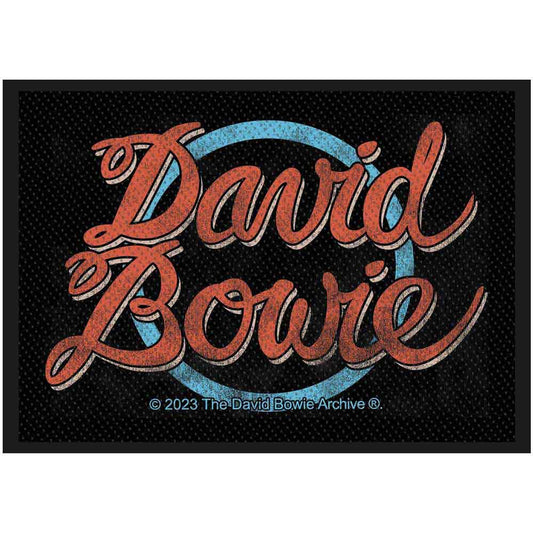 David Bowie Patches - Woven Sew On - Logo