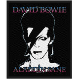 David Bowie Patches - Woven Sew On - Aladdin Sane