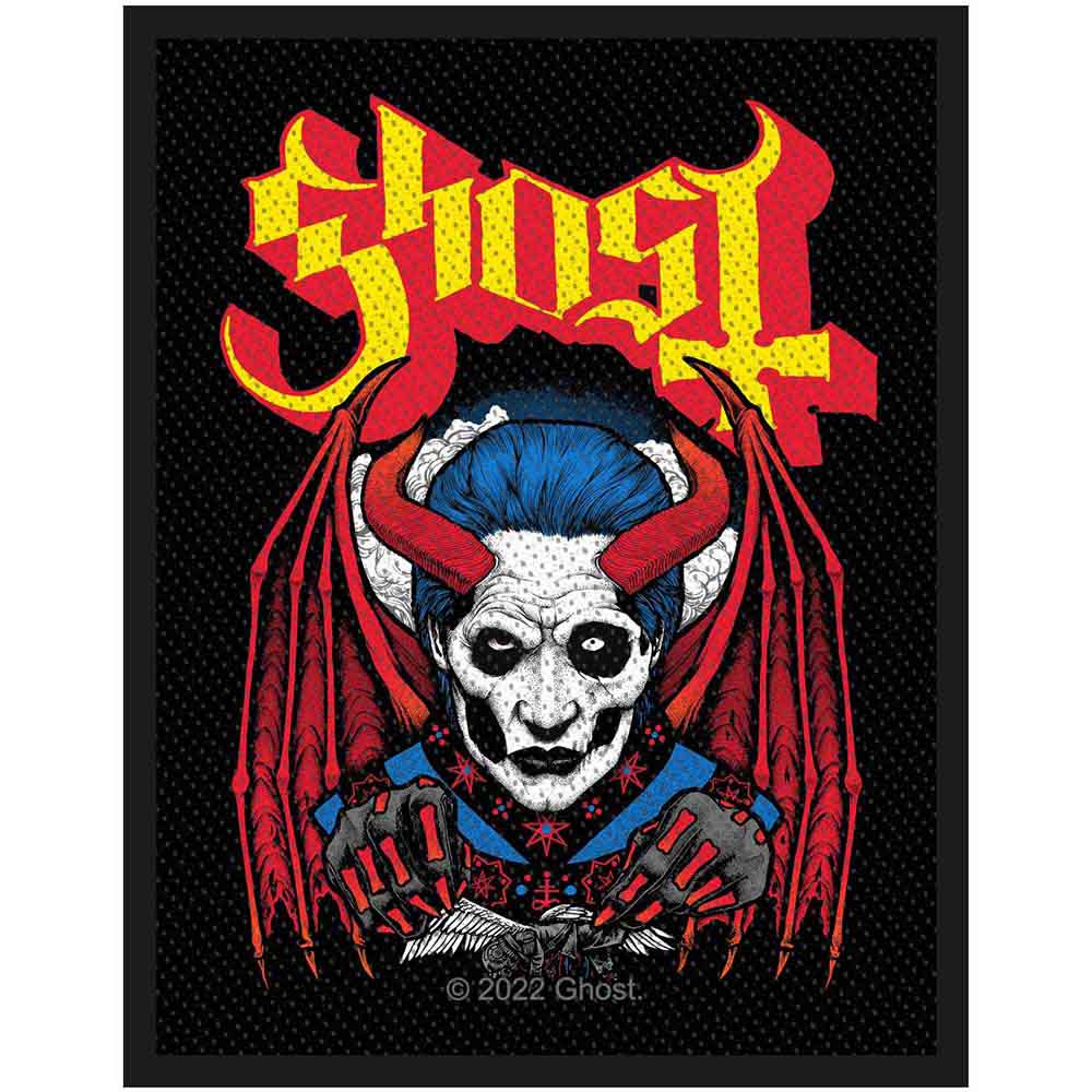 Ghost Patches - Woven Sew On - Demoniac