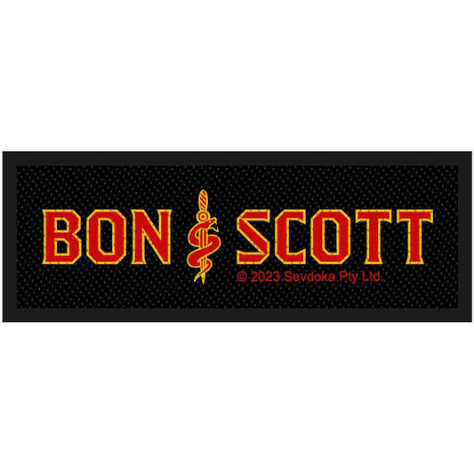 Bon Scott Patches - Woven Sew On - Brother Snake