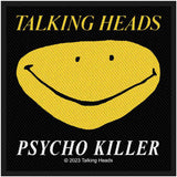 Talking Heads Patches - Woven Sew On - Psycho Killer