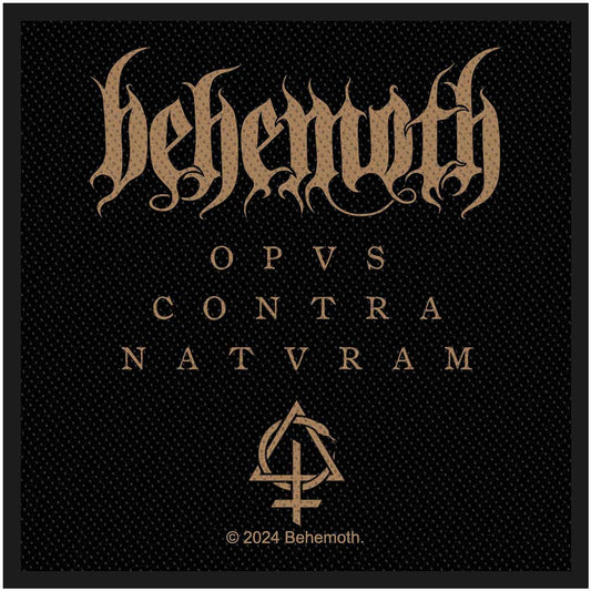 Behemoth Patches-Woven Sew On - For Those About To Rock | Buy Now For 9.99
