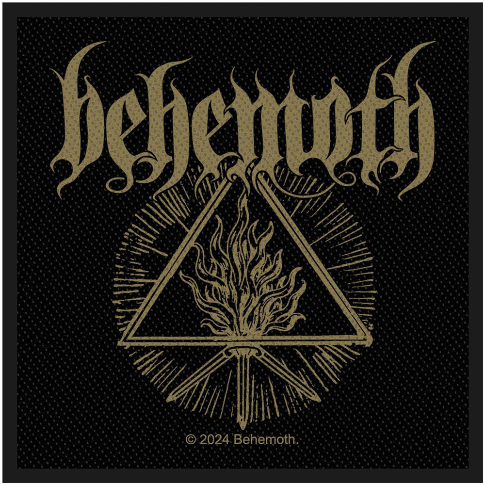 Behemoth Patches-Woven Sew On - High Voltage Angus | Buy Now For 9.99